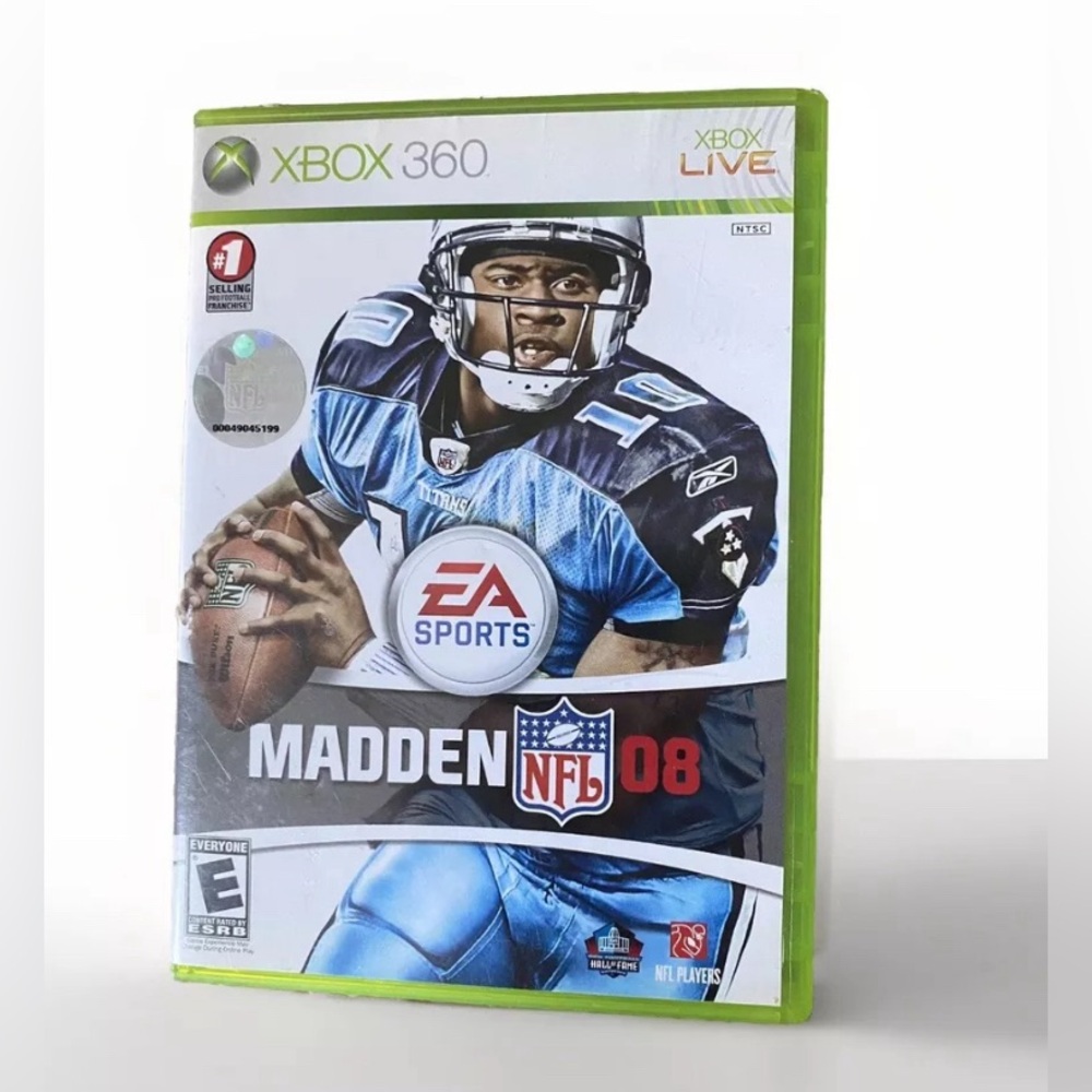 Xbox 360 EA Sports NFL Football Sports Game Rated E 2008 Tested Pre Owned Works